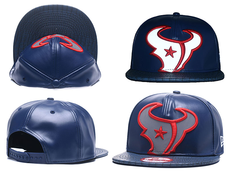 Texans Team Big Logo Blue Adjustable Hat GS