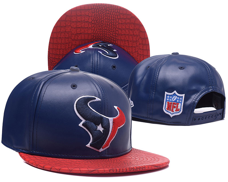 Texans Team Logo Blue Adjustable Hat GS