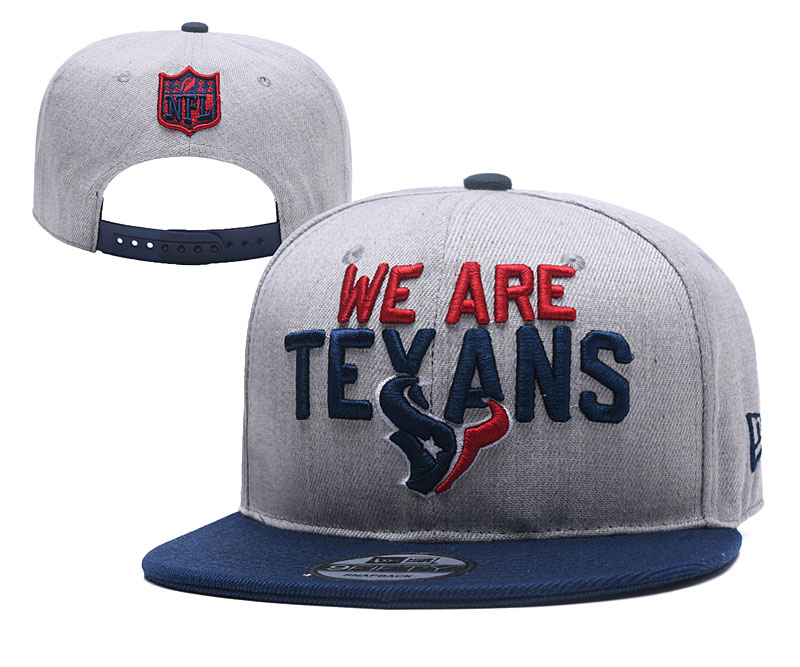 Texans Team Logo Gray Adjustable Hat YD