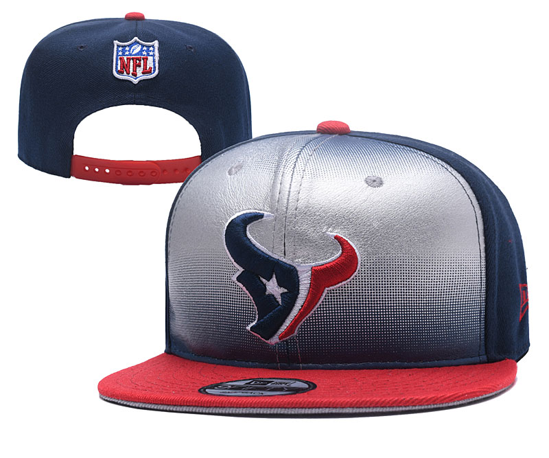 Texans Team Logo Silver Navy Adjustable Hat YD
