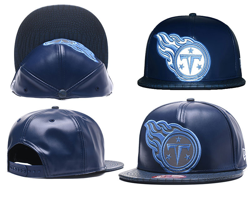 Titans Team Logo All Blue Adjustable Hat GS