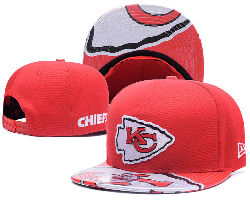 Chiefs Team Logo All Red Adjustable Hat YD