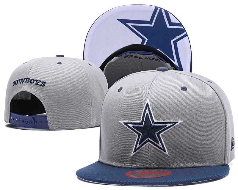 Cowboys Fresh Gray Adjustable Hat LT