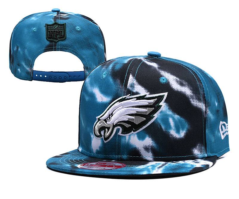 Eagles Team Logo Blue Adjustable Hat YD