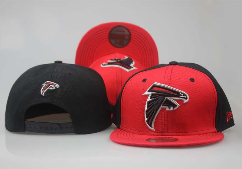 Falcons Fresh Red Black Adjustable Hat LT
