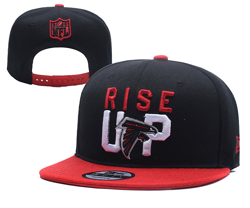 Falcons Team Logo Black Adjustable Hat YD