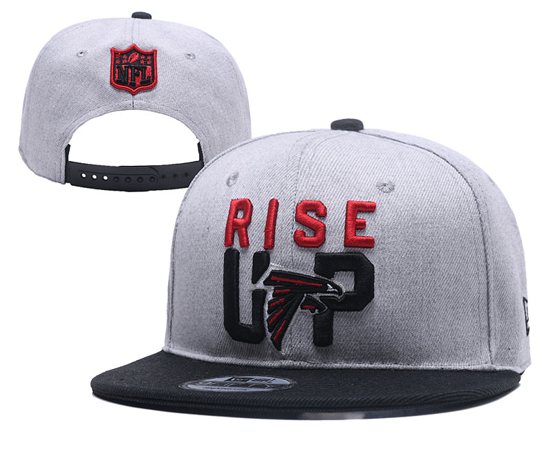 Falcons Team Logo Gray Adjustable Hat YD