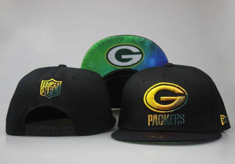 Packers Fresh Black Starry Sky Adjustable Hat LT