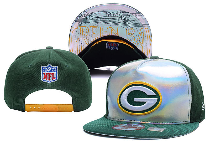Packers Team White Logo Green Adjustable Hat YD