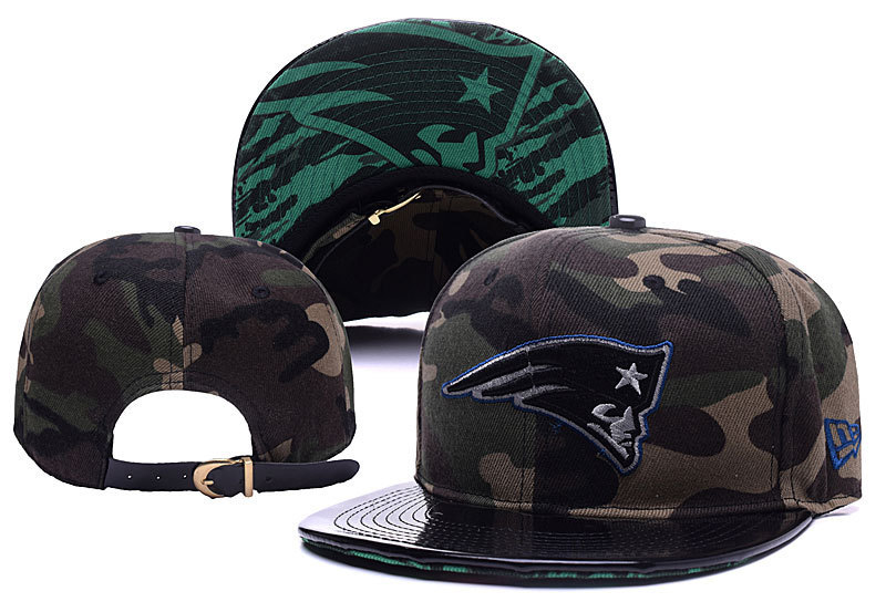 Patriots Team Logo Camo Adjustable Hat YD