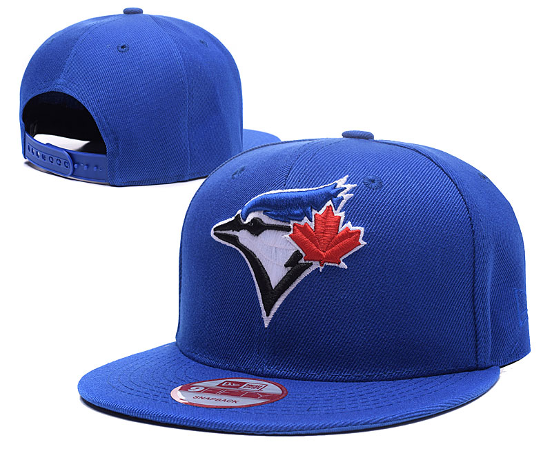 Blue Jays Team Logo All Blue Adjustable Hat LH