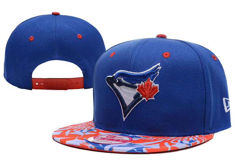 Blue Jays Team Logo Blue Adjustable Hat LX