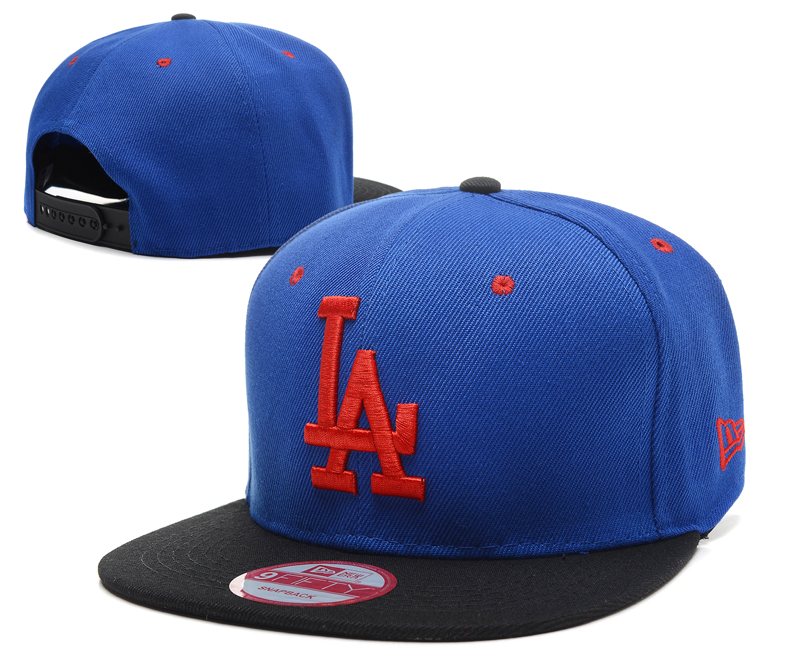 Dodgers Team Logo Blue Adjustable Hat SG