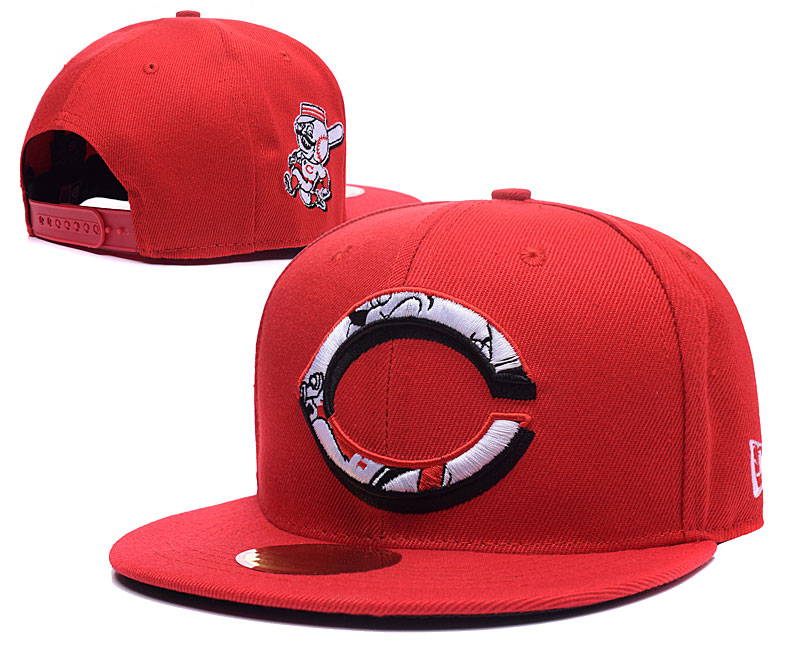 Reds Team Logo Red Adjustable Hat LH