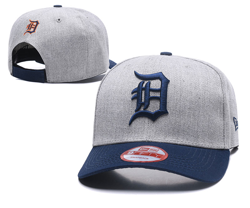 Tigers Fresh Logo Gray Peaked Adjustable Hat TX