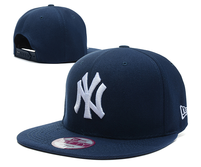Yankees Fresh Logo Black Adjustable Hat SG