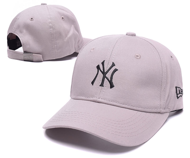 Yankees Fresh Logo Light Color Peaked Adjustable Hat TX