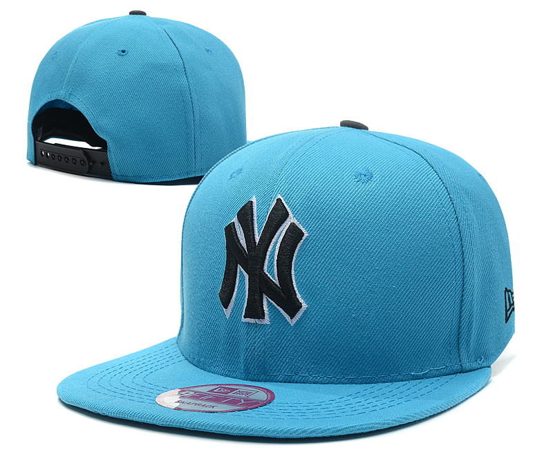 Yankees Team Logo Blue Adjustable Hat SG