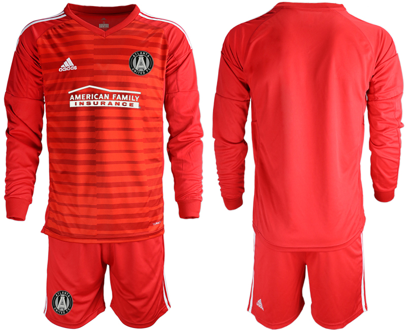 2019-20 Atlanta United FC Red Long Sleeve Goalkeeper Soccer Jersey
