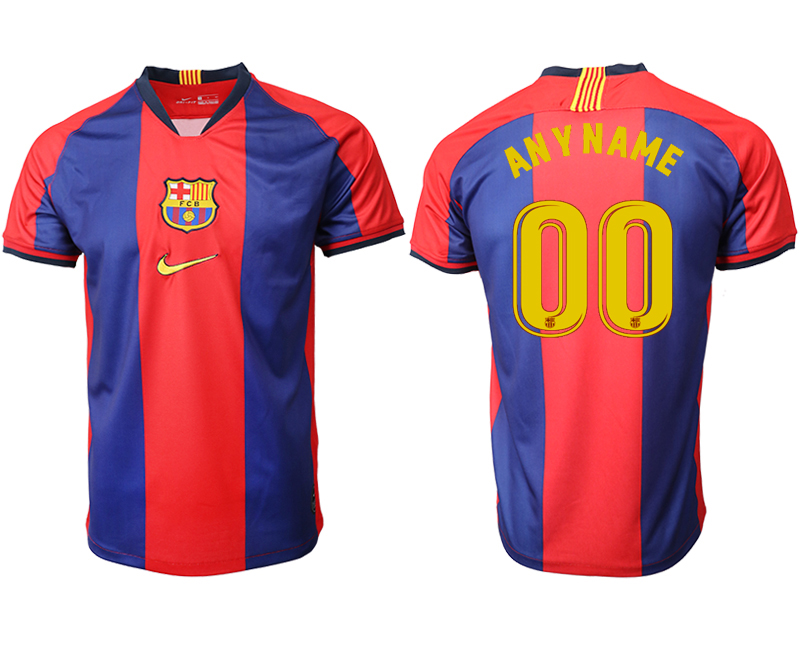 2019-20 Barcelona Customized Home Thailand Soccer Jersey - Click Image to Close