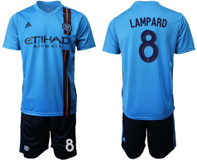 2019-20 New York City FC 8 LAMPARD Home Soccer Jersey