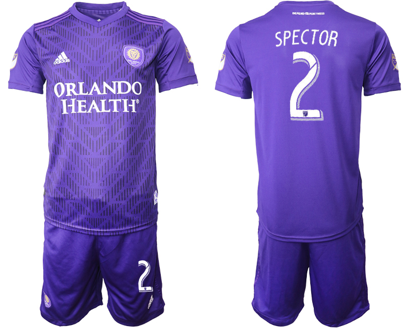 2019-20 Orlando City 2 SPECTOR Home Soccer Jersey