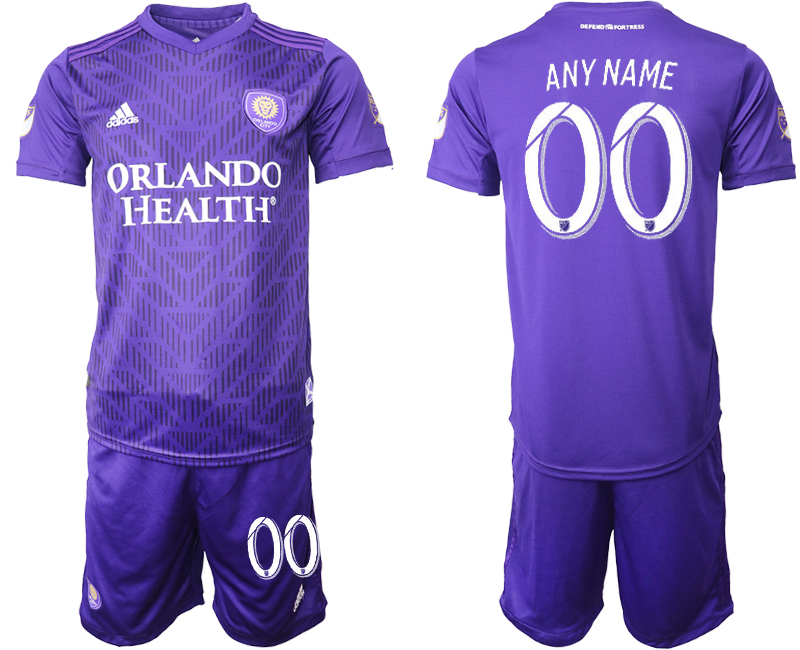 2019-20 Orlando City Customized Home Soccer Jersey