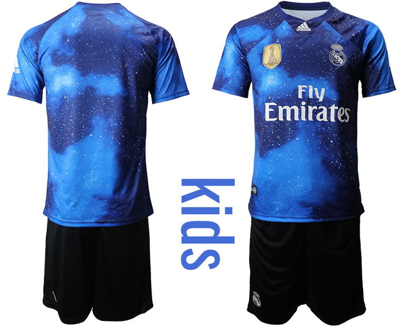 2019-20 Real Madrid Away Youth Soccer Jersey - Click Image to Close