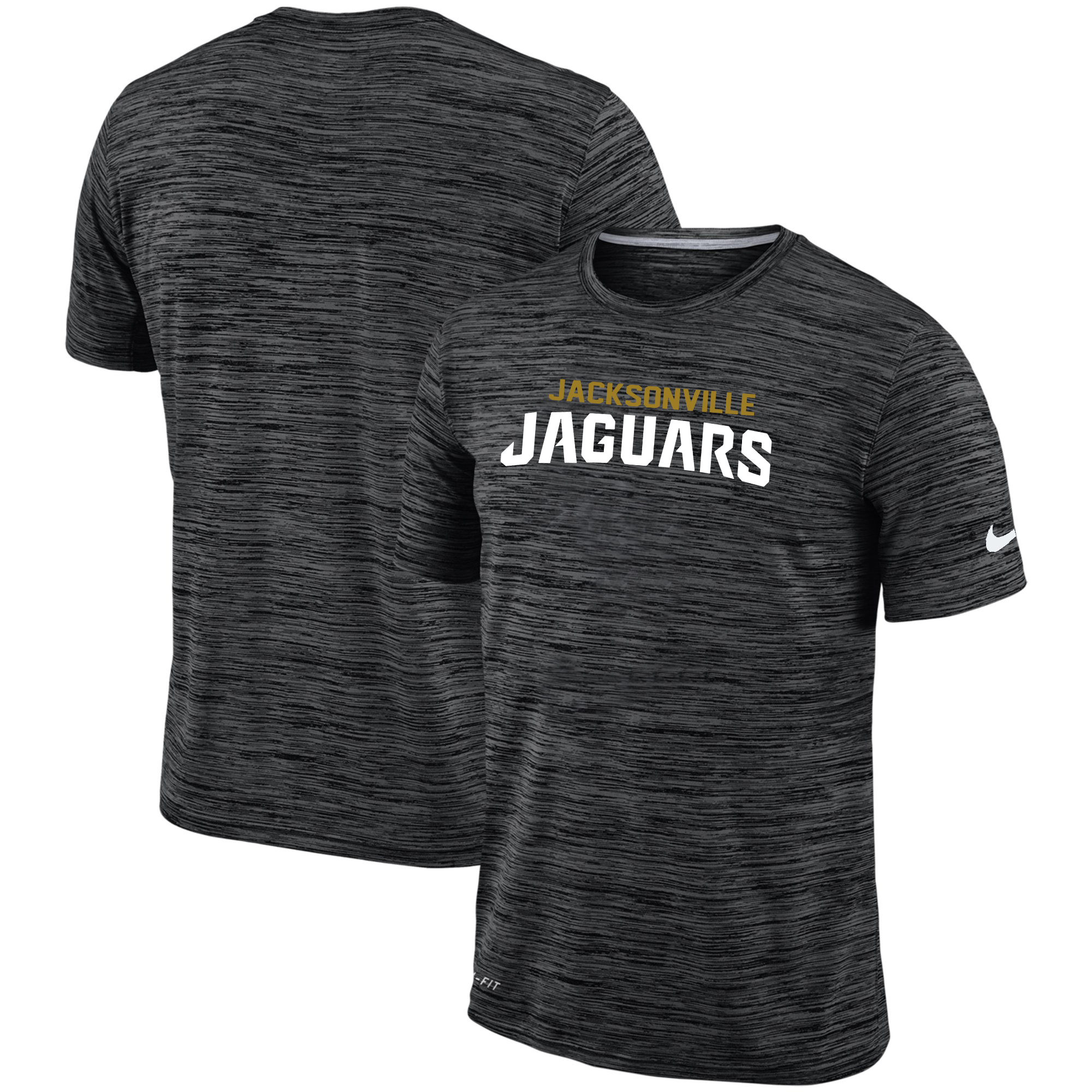 Nike Jacksonville Jaguars Black Velocity Performance T-Shirt - Click Image to Close