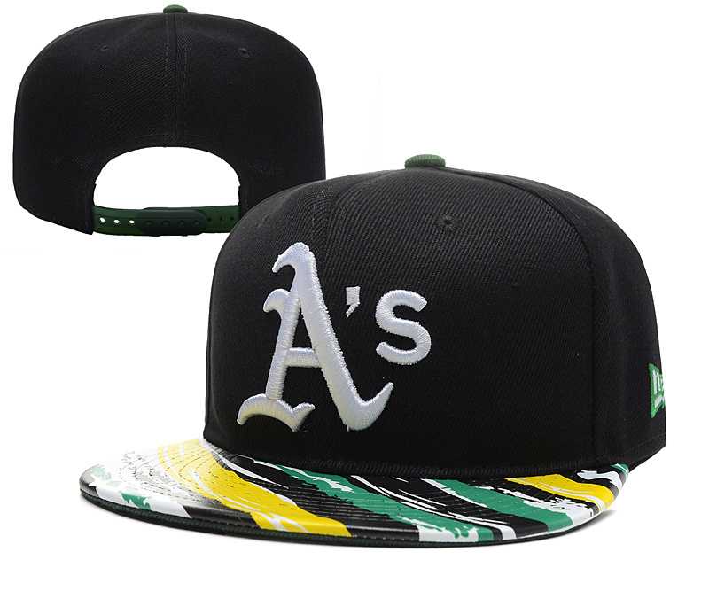 Athletics Team Logo Black Special Hat Adjustable Hat YD