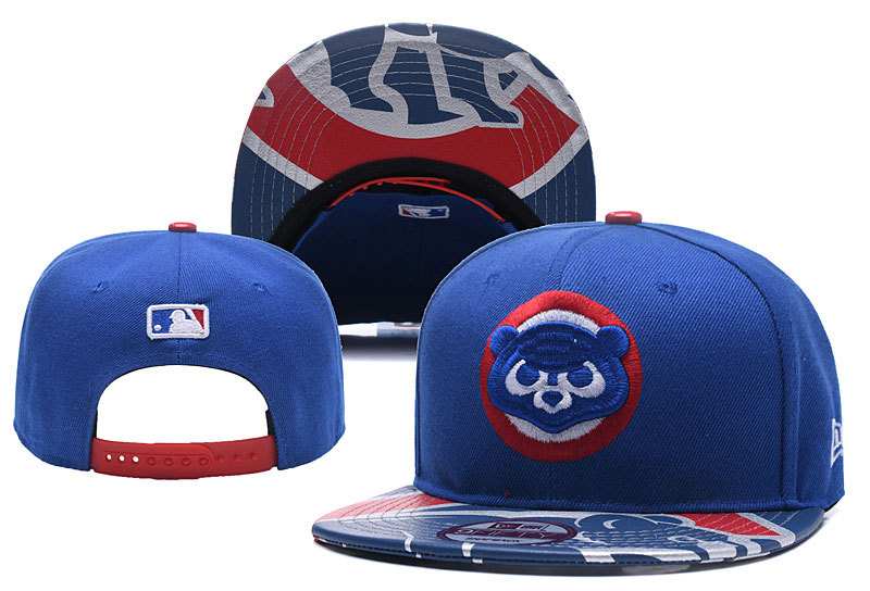 Cub Team Logo Blue Adjustable Hat YD