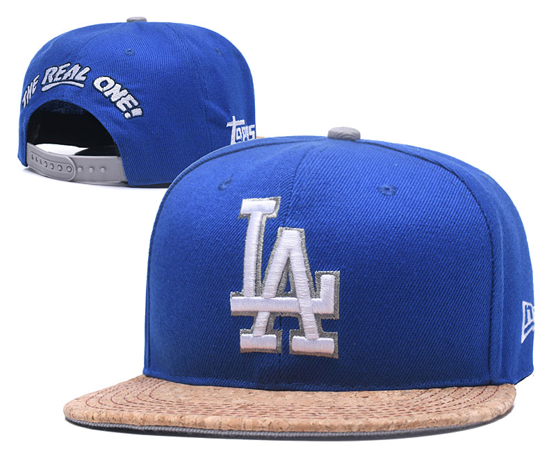 Dodgers Fresh Logo Blue Adjustable Hat YD