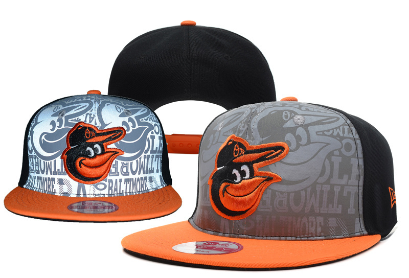 Orioles Fresh Logo Silver Black Hat Adjustable Hat YD