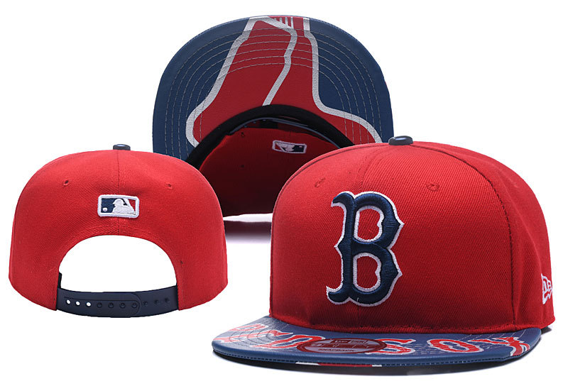 Red Sox Fresh Logo Red Adjustable Hat YD