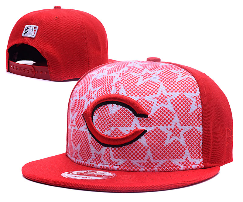 Reds Team Logo All Red Adjustable Hat GS