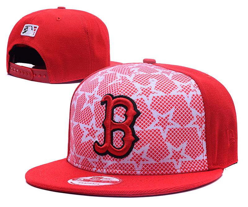 Red Sox Team Logo Red Adjustable Hat GS