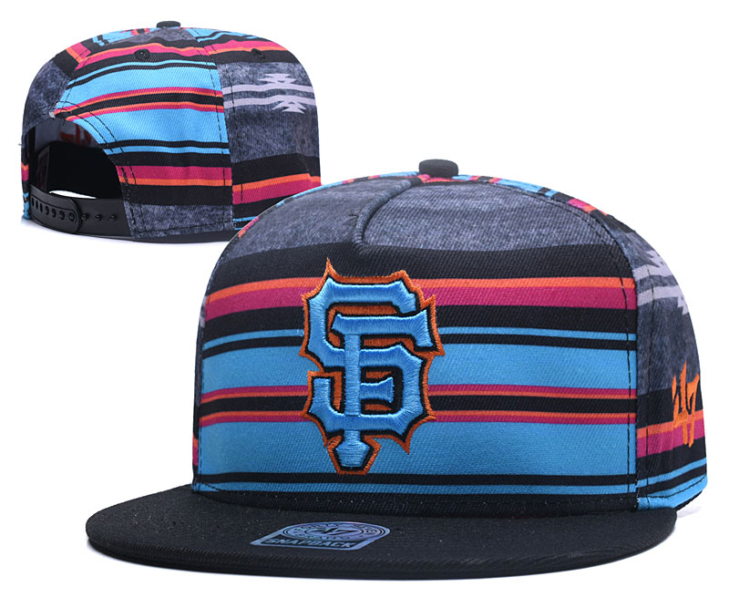 San Francisco Giants Team Logo Color Adjustable Hat GS