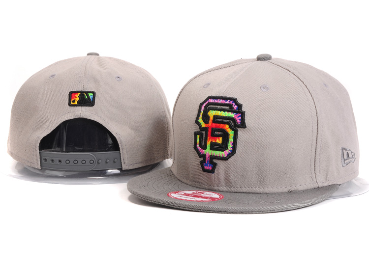 San Francisco Giants Team Logo Gray Adjustable Hat GS