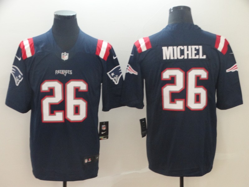 Nike Patriots 26 Sony Michel Navy Color Rush Limited Jersey