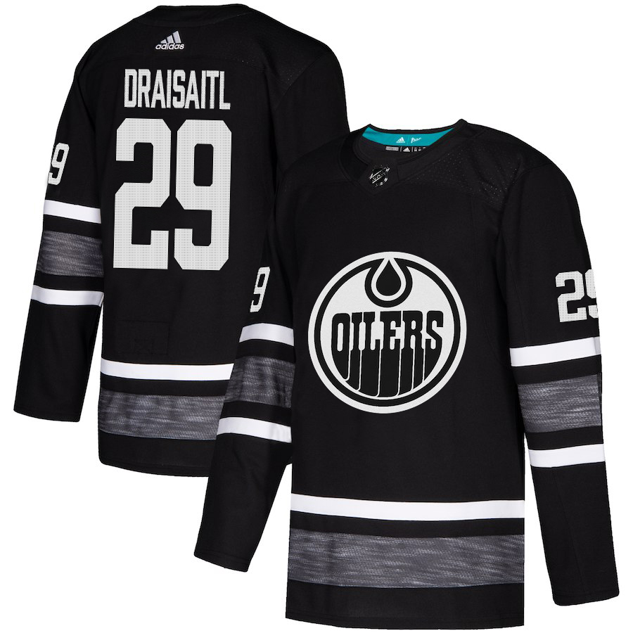 Oilers 29 Leon Draisaitl Black 2019 NHL All-Star Game Adidas Jersey