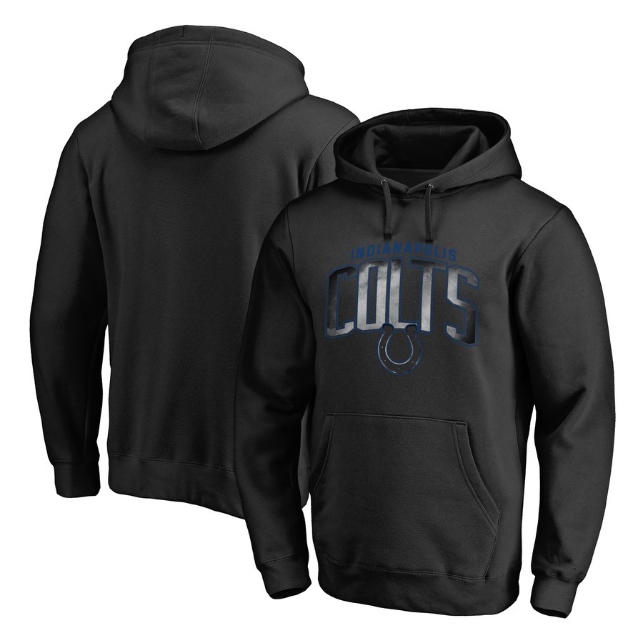 Indianapolis Colts NFL Pro Line by Fanatics Branded Arch Smoke Pullover Hoodie Black