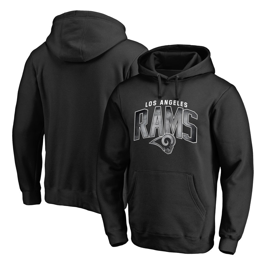 Los Angeles Rams NFL Pro Line by Fanatics Branded Arch Smoke Pullover Hoodie Black