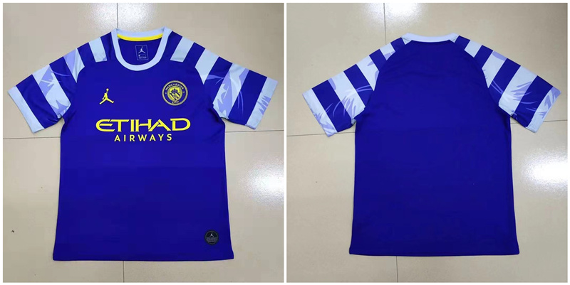 2019-20 Manchester City Home Thailand Soccer Jersey - Click Image to Close