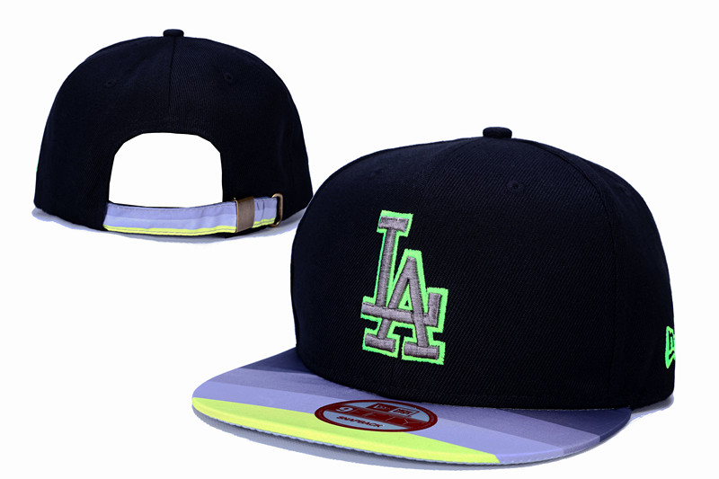 Dodgers Team Logo Navy Adjustable Hat LT