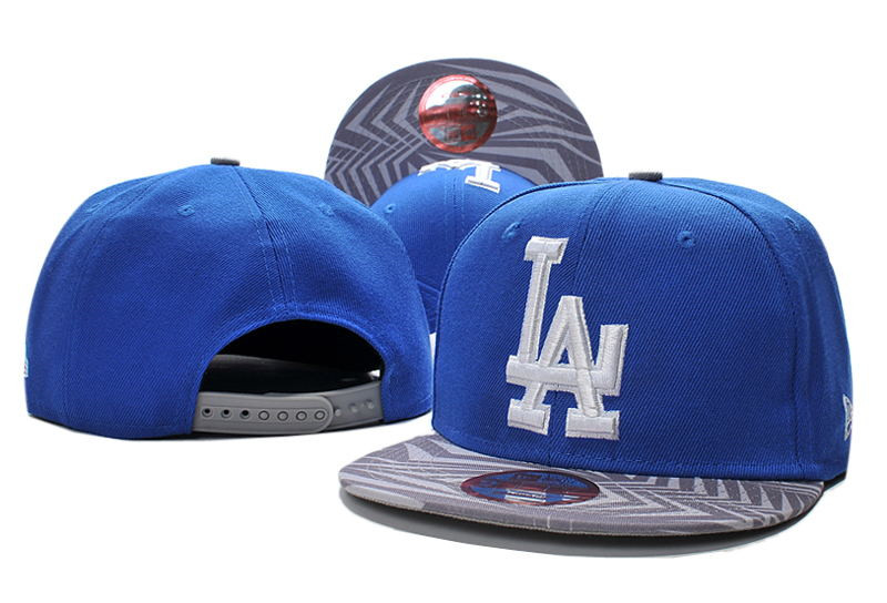 Dodgers Team Logo Royal Adjustable Hat LT