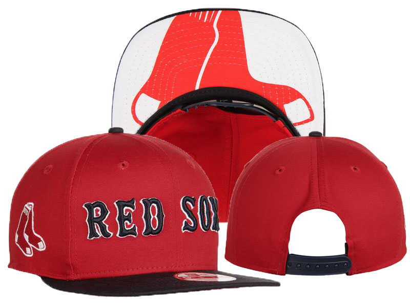 Red Sox Team Logo Red Adjustable Hat LT