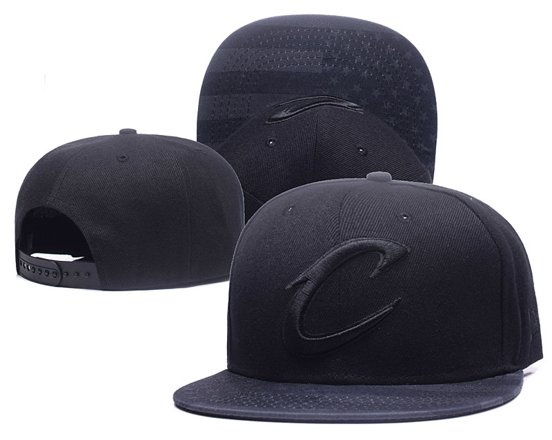 Cavaliers Team Logo Black Adjustable Hat GS