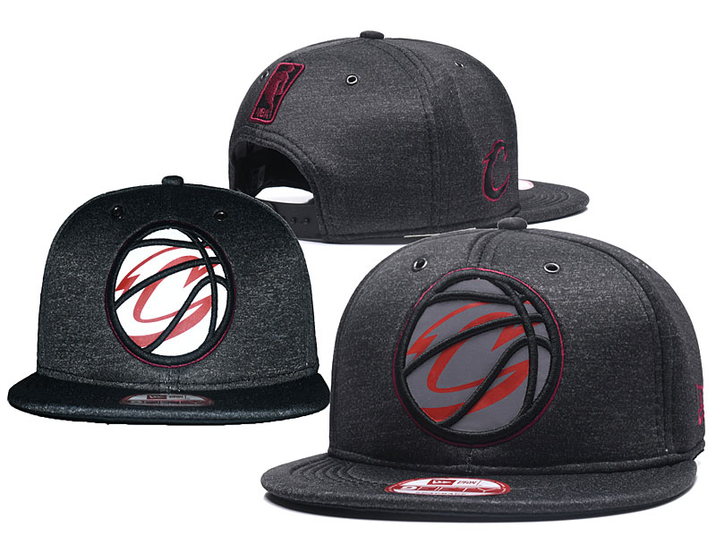 Cavaliers Team Logo Dark Gray Adjustable Hat GS