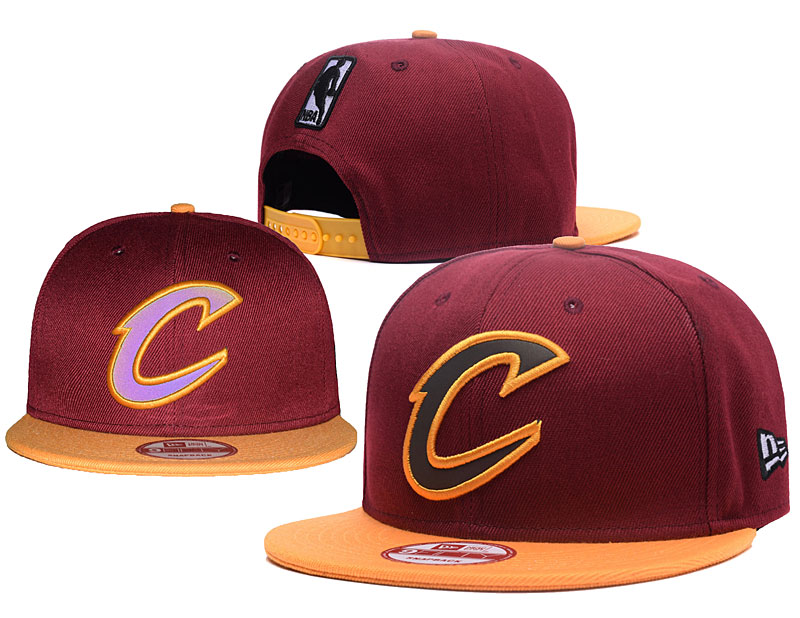 Cavaliers Team Red Yellow Adjustable Hat GS