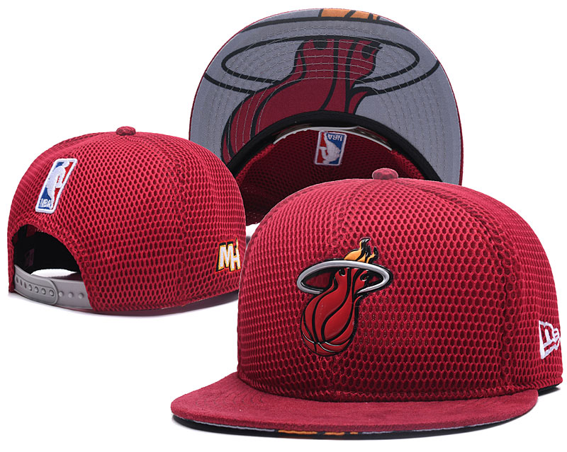 Heat Team Logo Red Adjustable Hat GS